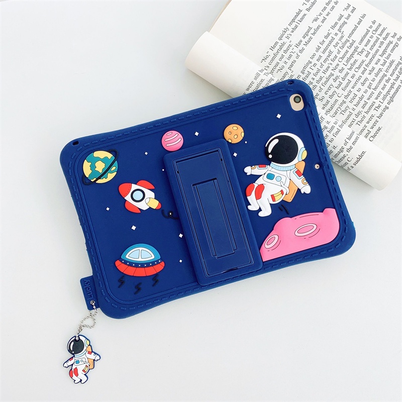 Ốp Máy Tính Bảng Chống Sốc Có Giá Đỡ Hình Phi Hành Gia Cho apple IPAD 9 9th Gen 10.2 inch 2021