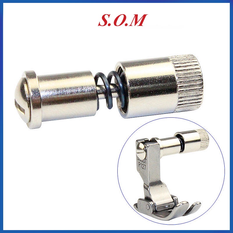 Ốc thay chân vịt > ốc gắn chân vịt ko cần mở ốc > dùng cho máy may 1 kim công nghiệp Juki - bother >ốc chân vịt tiện lợ