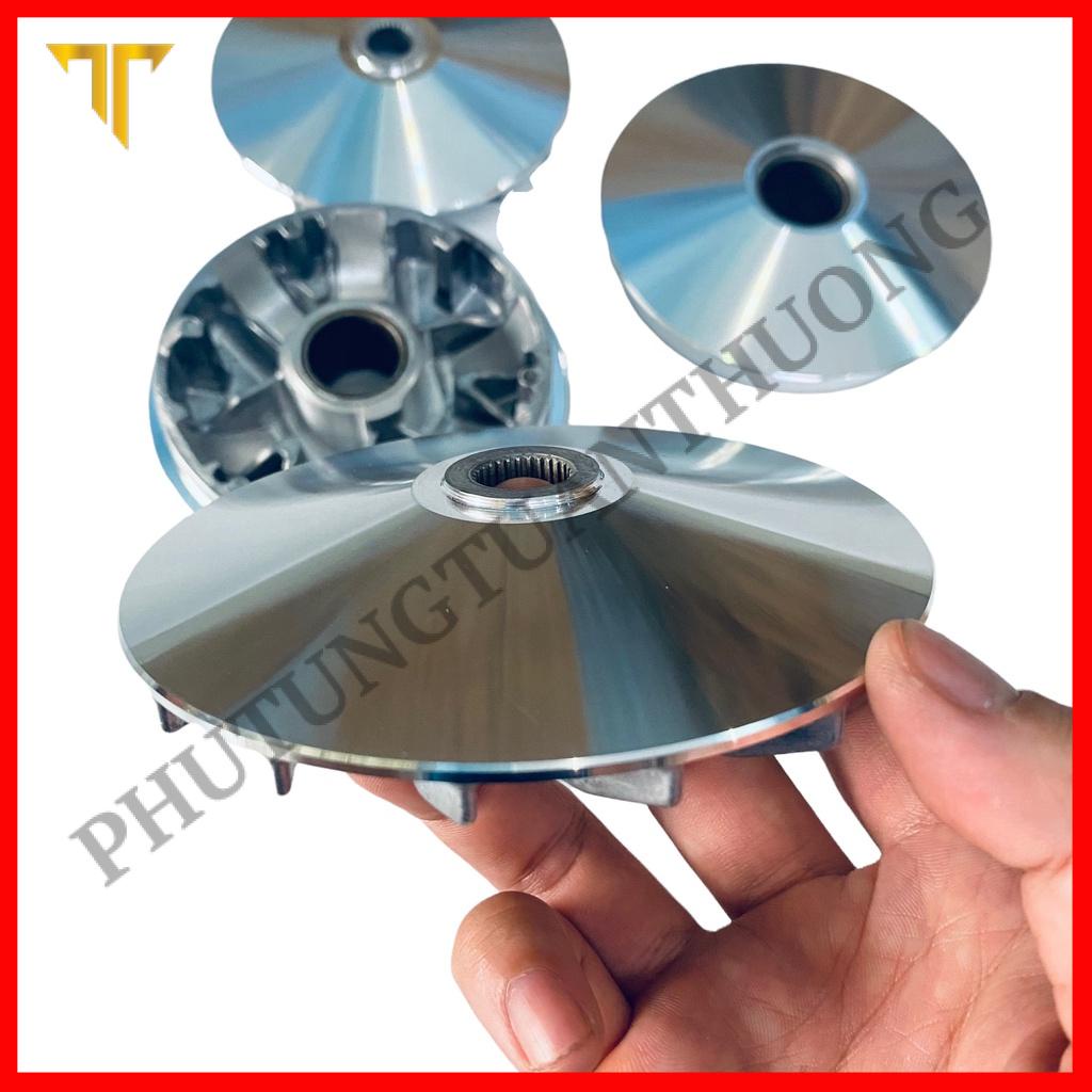 Nồi Trước Phay Rảnh Bẻ Độ CNC Xe Ab125 Ab150 Vario Click Lead PCX SHMode tặng 6 bi 3 kẹp