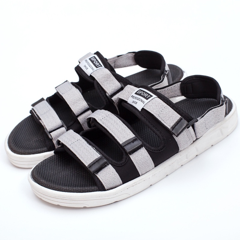 Sandal Nam Nữ Đế Cao Su, Dép Quai Hậu Nữ 3 Quai Dán Cao Cấp 2023