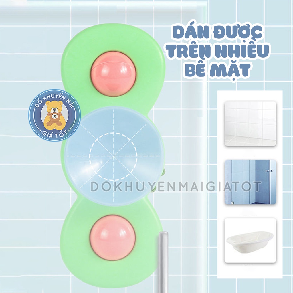 Bộ đồ chơi con quay cho bé  dán tường spinner kiểu dáng hoạt hình nhiều màu sắc, âm thanh vui nhộn