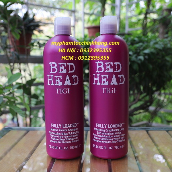 (SALE GIÁ GỐC) DẦU XẢ TẠO PHỒNG TIGI BED HEAD FULLY LOADED VOLUMIZING HOẶC DUMB BLONDE CHO TÓC HÓA CHẤT 750ML