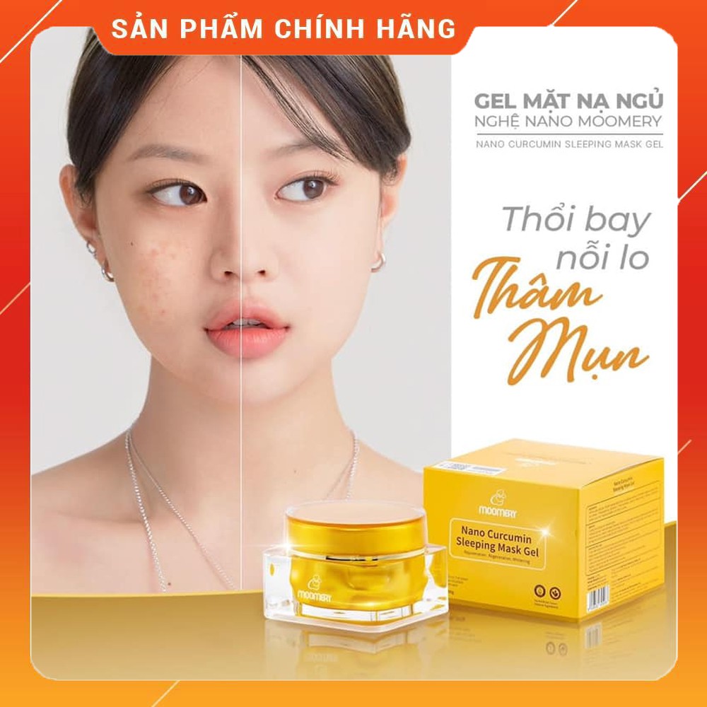 CHÍNH HÃNG - GEL MẶT NẠ NGỦ NGHỆ NANO NHÃ PHƯƠNG - MOOMERY - MẶT NẠ  MỜ  THÂM - NÁM MUA -3 TẶNG 1 SỮA ONG CHÚA