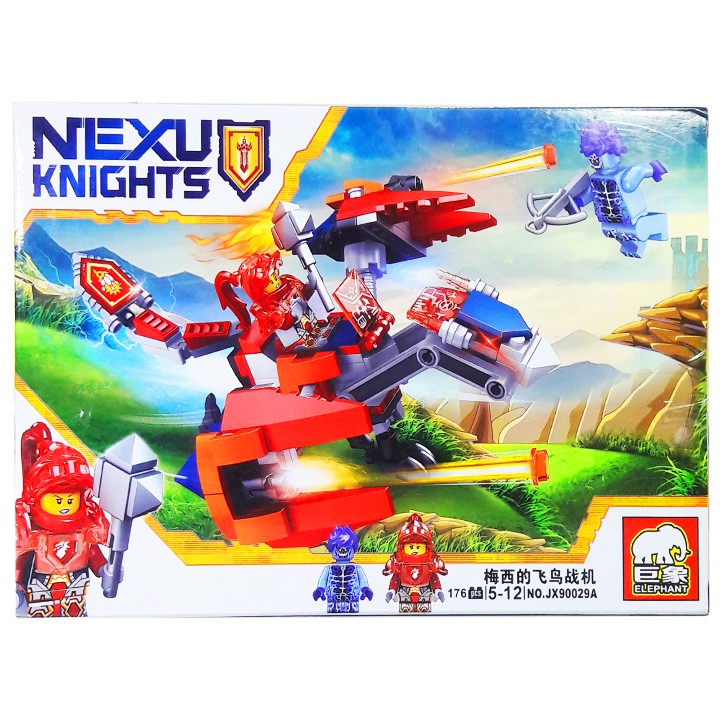 Bộ Lego Xếp Hình Ninjago Siêu Robot Khủng Long Đỏ. Gồm 176 Chi Tiết. Lego Ninjago Lắp Ráp Đồ Chơi Cho Bé