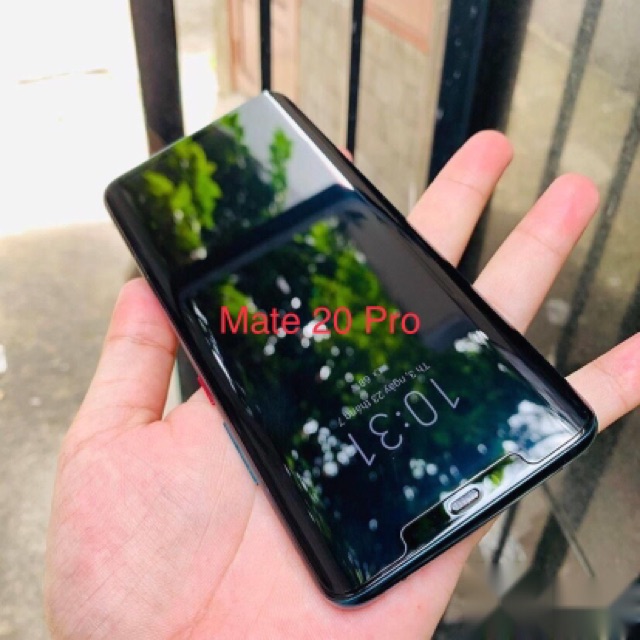 KÍNH CƯỜNG LỰC FULL KEO UV HUAWEI MATE 20 PRO KEO XỊN, DỄ THÁO