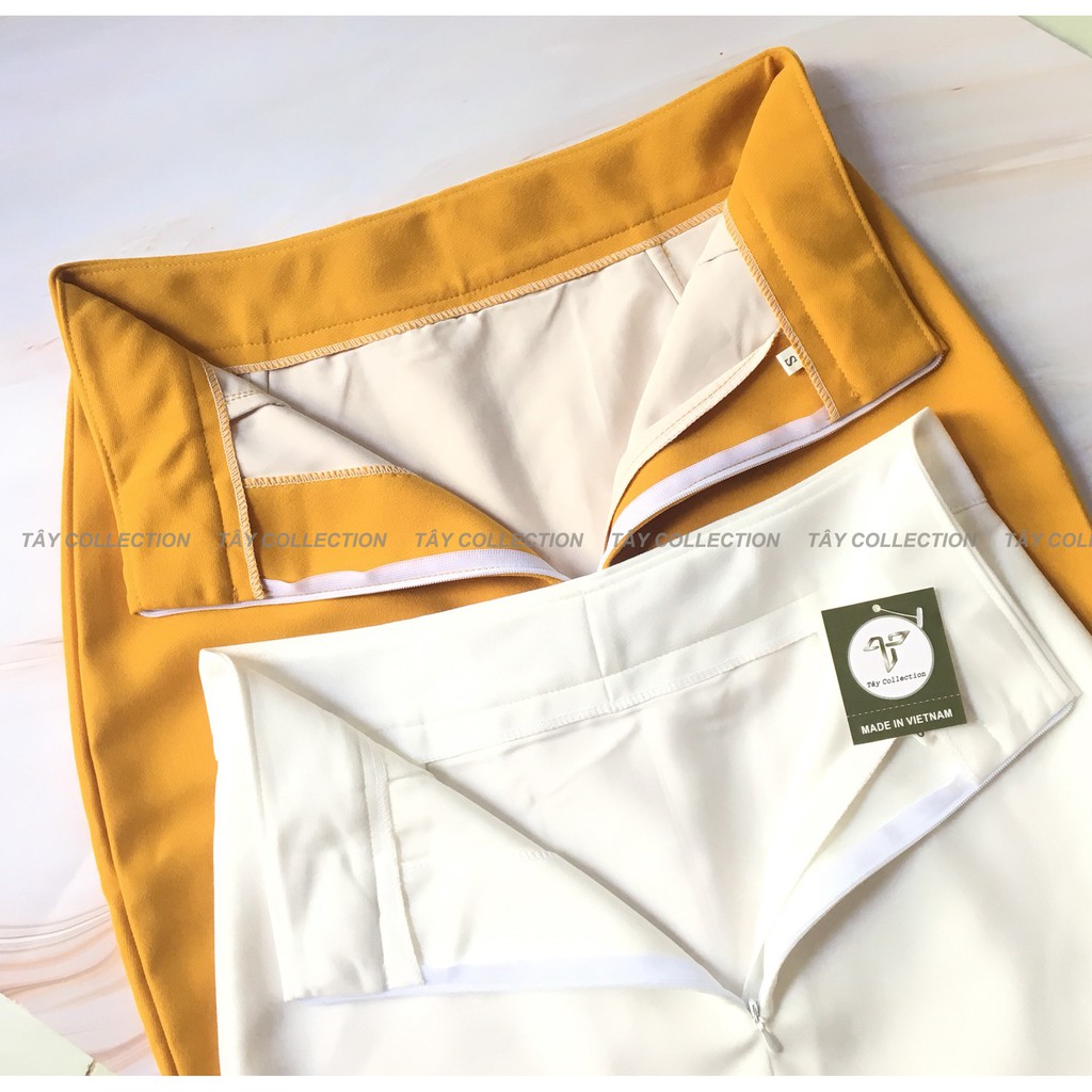 Chân váy bút chì 2 lớp cao cấp tây Collection, vải đẹp, may kĩ, mặc tôn dáng và sang trọng | BigBuy360 - bigbuy360.vn