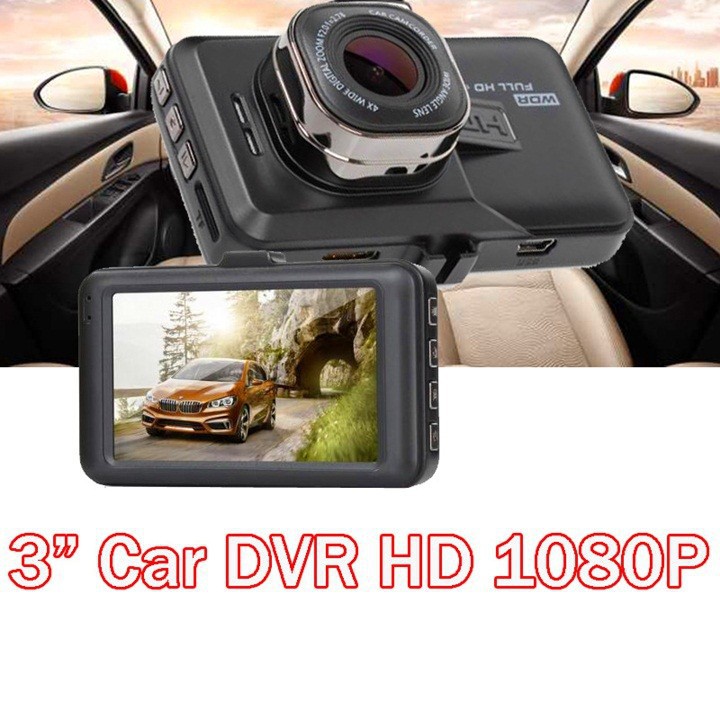 camera hành trình oto full HD 1080p MÀN 3ich nhỏ gọn dễ lắp đặt X1