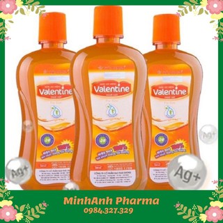 Nước súc miệng VALENTINE - Ngăn ngừa nhiệt miệng, hôi miệng