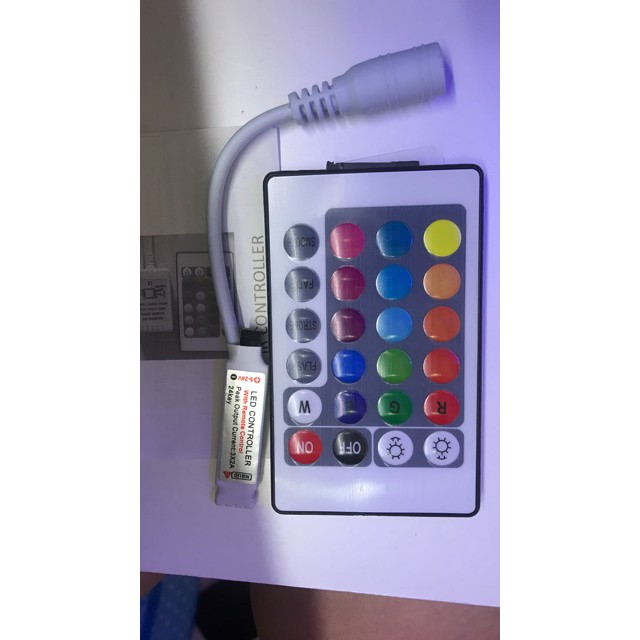 QH-Khiển 7 mầu 5-24v