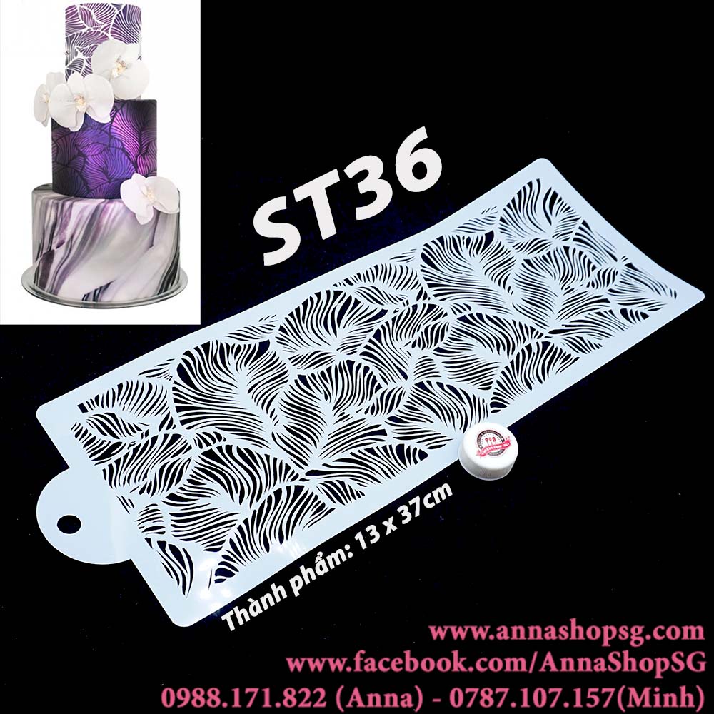 ST36 MIẾNG TẠO HOA VĂN TRANG TRÍ LỚN