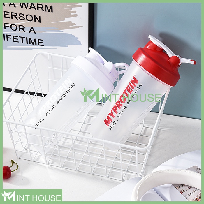 Bình lắc bình tập gym Shake bottle Myprotein