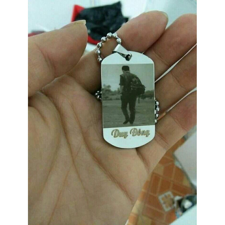 Dây Truyền Thẻ Bài Khắc Tên Hình