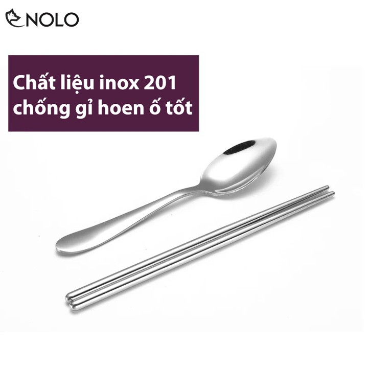 Hộp Cơm Trưa Sinh Viên Văn Phòng 5 Ngăn Chất Liệu Inox 304 Nắp Cách Nhiệt Chống Trầy Xước Kèm Đũa Muỗng