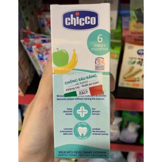 Kem đánh răng Chicco nhật cho bé 6m và 12m