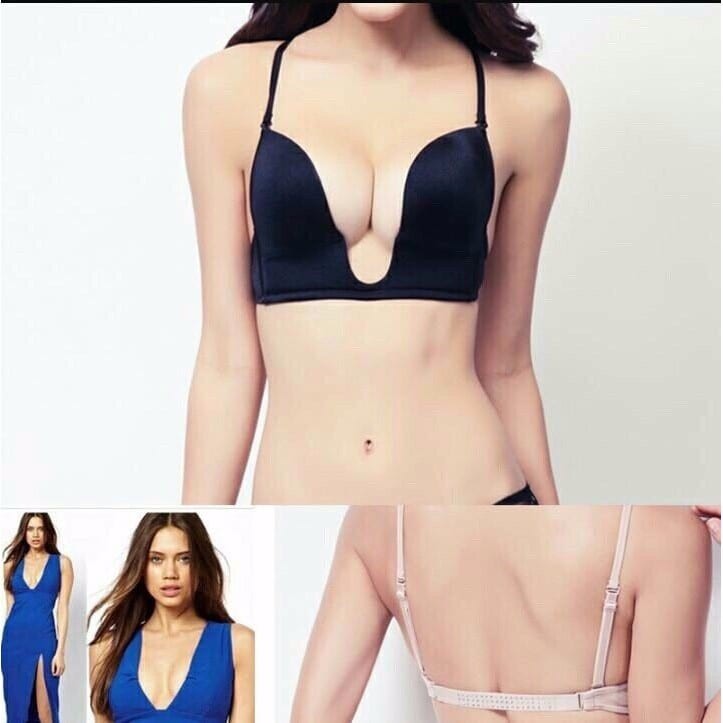Áo Ngực Chữ U - Áo ngực nữ - bra chữ U  TẶNG DÂY TRONG