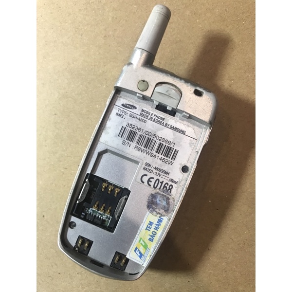 Xác điện thoại samsung a800