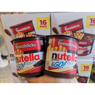 Bánh Que Chấm Socola Nutella & Go Breadsticks 52g của Mỹ HyFood