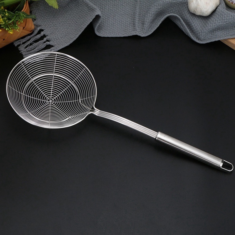 Dụng cụ rây lọc dầu thực phẩm bằng thép không gỉ tiện lợi