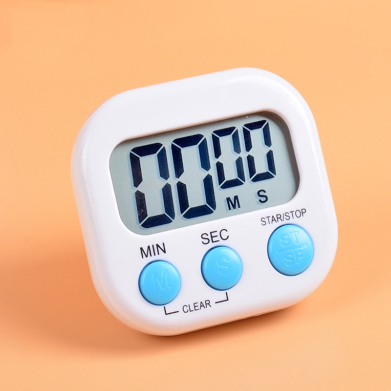Đồng Hồ Hẹn Giờ Điện Tử Mini Màn Hình LCD Có Nam Châm Tiện Dụng Cho Nhà Bếp / Phòng Tắm