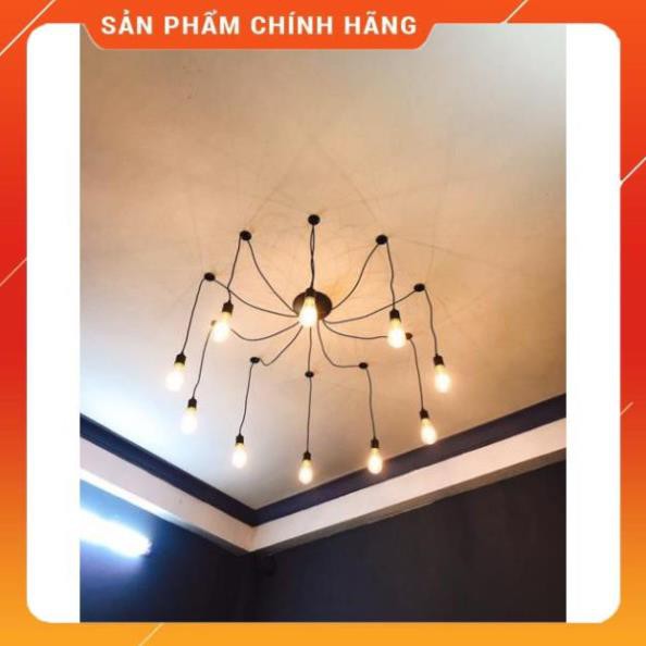 Đèn chùm, thả: Bộ đèn 8 đui /10 đui /15 đui treo trần trang trí quán cafe( chưa gồm bóng )