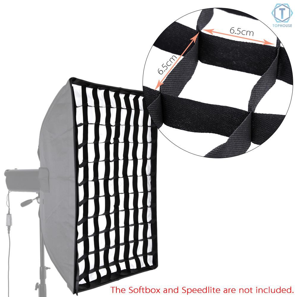 Lưới tổ ong lắp hộp mềm tản sáng chụp ảnh kích thước 50*70cm / 20*28"