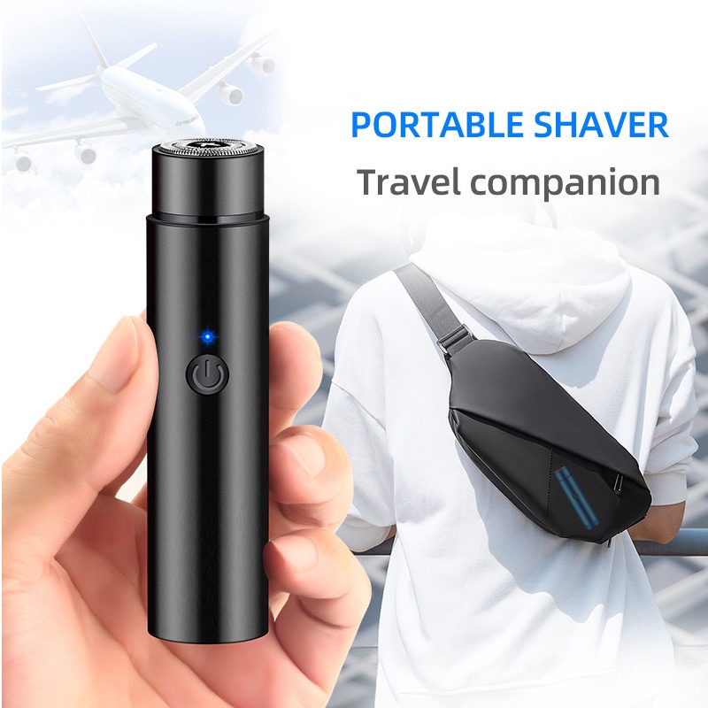 Máy Cạo Râu Chạy Điện Mini Lâu Trôi Có Thể Sạc Lại Dành Cho Nam Nữ