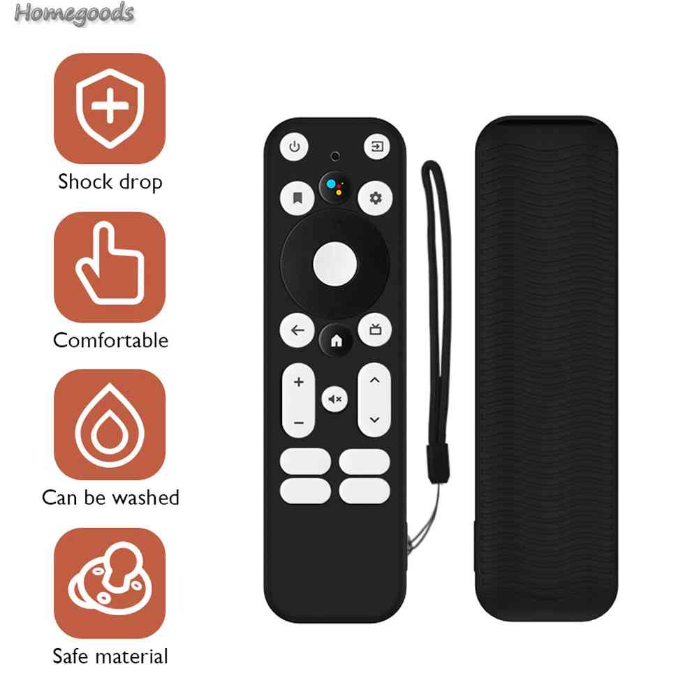 (Chuyên Nghiệp) Vỏ Silicone Cho Remote Điều Khiển Walmart onn. Thiết Bị Trình Chiếu Trực Tuyến Android TV 4K UHD