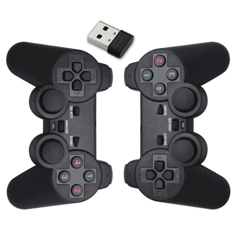 Tay Cầm Chơi Game Không Dây WU 2 4G Cho PC