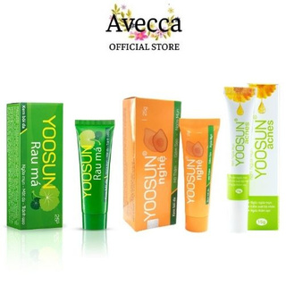 Kem Ngừa Mụn, Ngừa Thâm Yoosun Nghệ 20g , Rau Má 25g