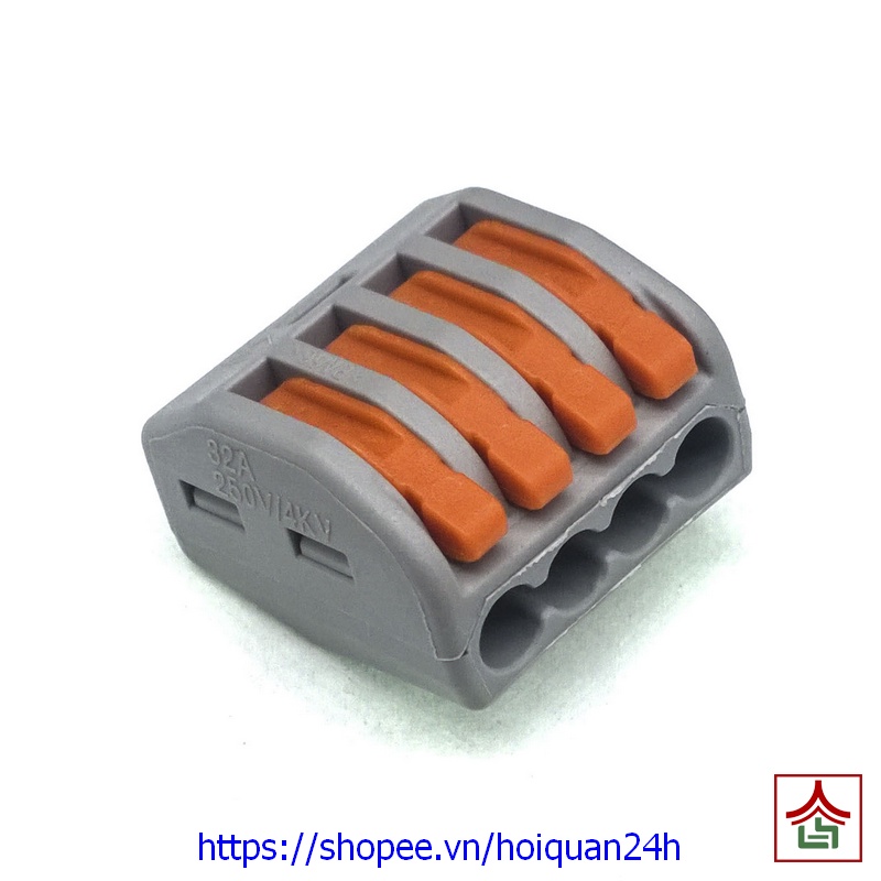 Cút Chia Nối Dây Điện Nhanh 2 3 4 5 8 Cổng PCT-212, PCT-213, PCT-214, PCT-215, PCT-218