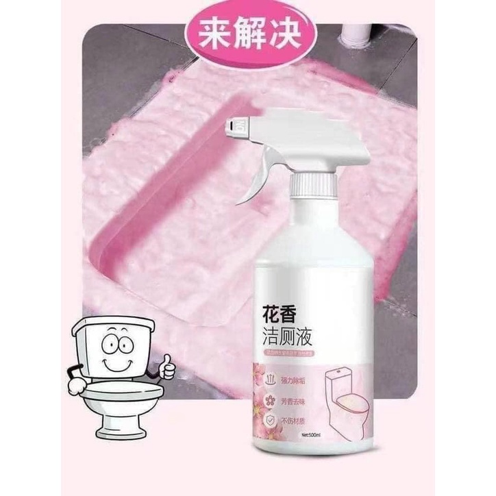 🔥 Hot hot 🔥 Bình xịt tẩy đa năng hương hoa anh đào , tẩy nhà vệ sinh tẩy rửa nhà tắm siêu sạch