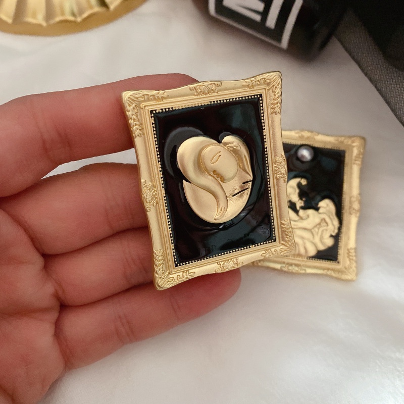 Ghim Cài Áo Hình Bức Tranh Sơn Dầu van Gogh