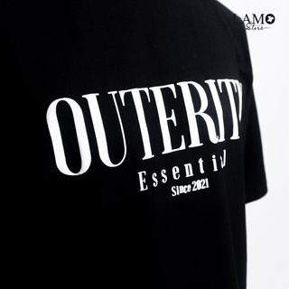 Áo thun Đen Outerity Lamo store Ver 2.0 (V393)