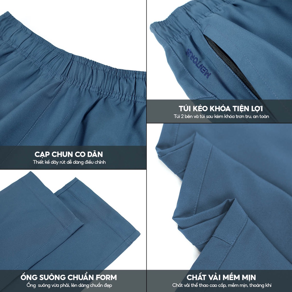 Quần dài nam Bigsize(tới 105kg) form rộng rãi thoải mái mẫu basic dễ mặc thương hiệu GUZADO