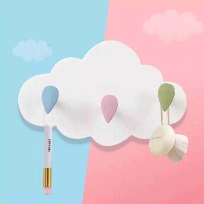 Móc treo đồ dán tường hình đám mây dễ thương