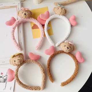 Cute Korean Style Anti-Slip Fleece Curly Hairband For Women