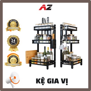 Kệ Đựng Gia Vị - Kệ Gia Vị - 2, 3 Tầng Cho Nhà Bếp Siêu Tiện Dụng