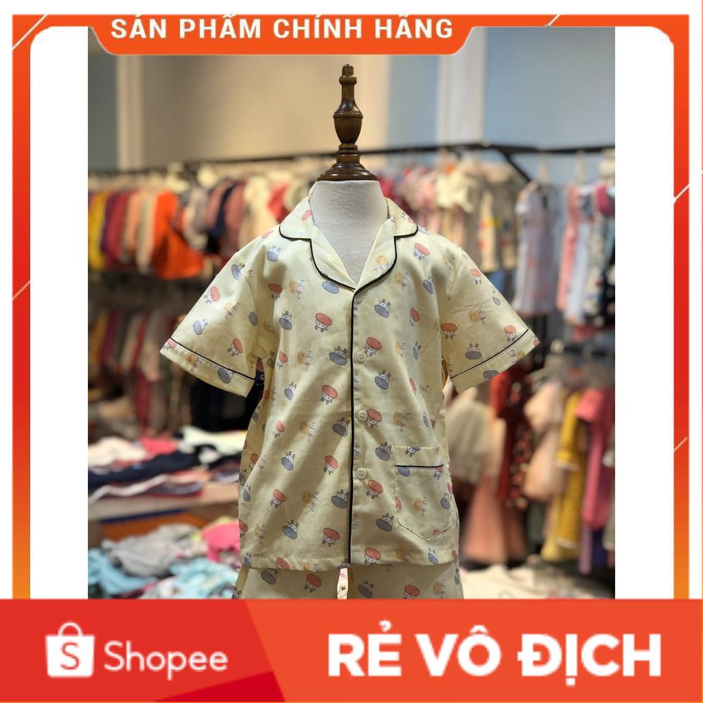 [SALE CỰC RẺ 79K] Bộ Pijama bé trai, bé gái size 3-7T. Chất cotton thấm hút mồ hôi, không nhàu, thoáng mát