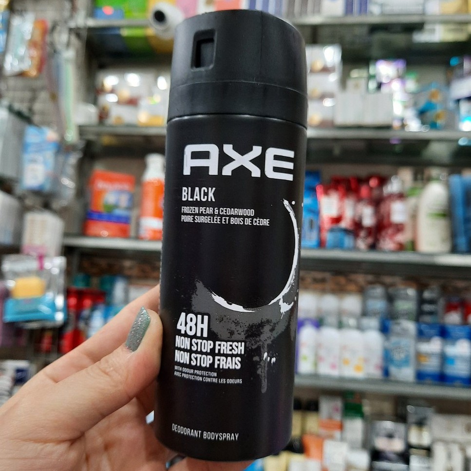 Xịt ngăn mùi toàn thân Axe Black chai 150ml