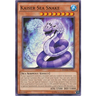 Thẻ bài Yugioh - TCG - Kaiser Sea Snake / MACR-EN091'