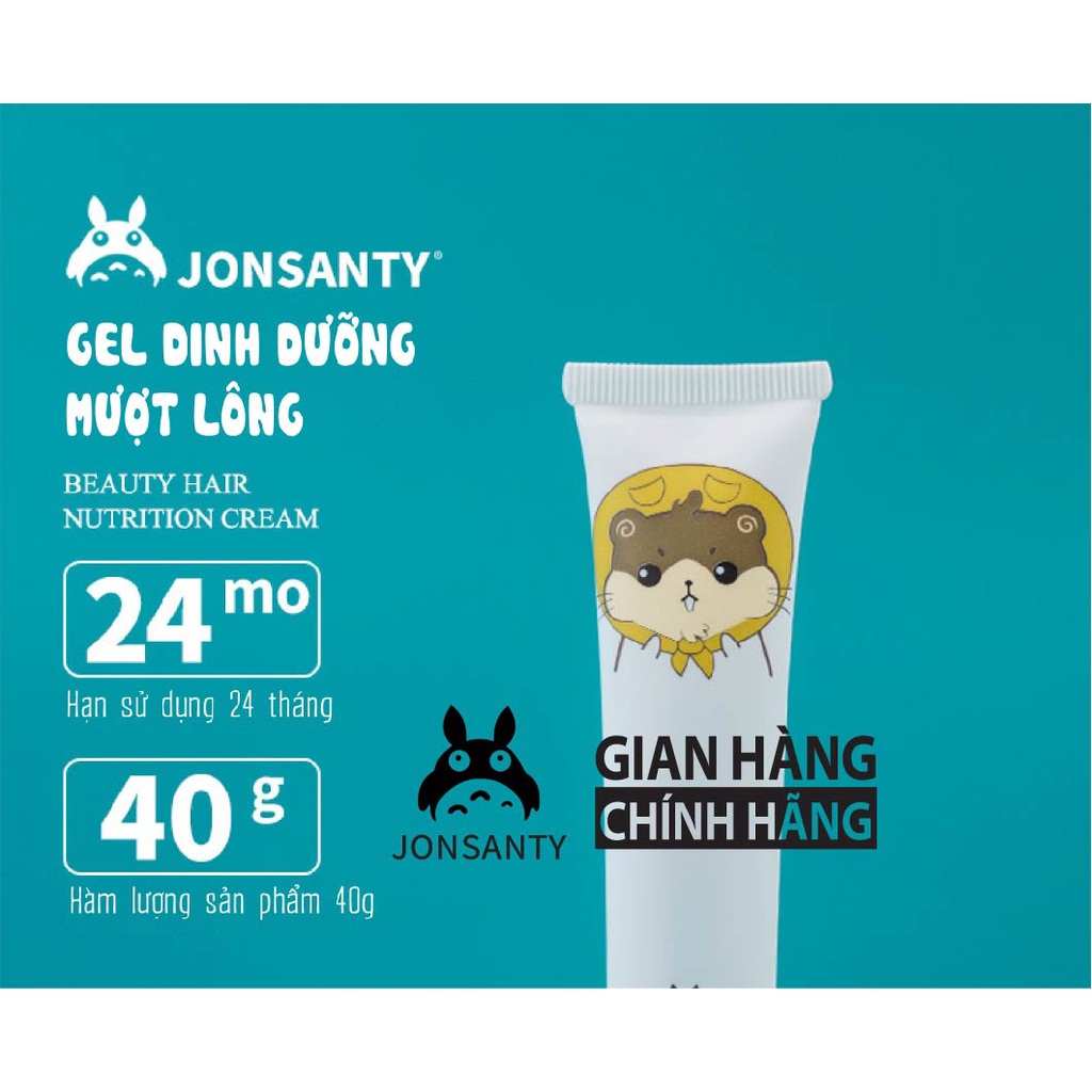 Gel dinh dưỡng hamster chính hãng JONSANTY đầy đủ vitamin cần thiết cho hamster bổ sung dinh dưỡng nhỏ, bầu, ốm yếu c331