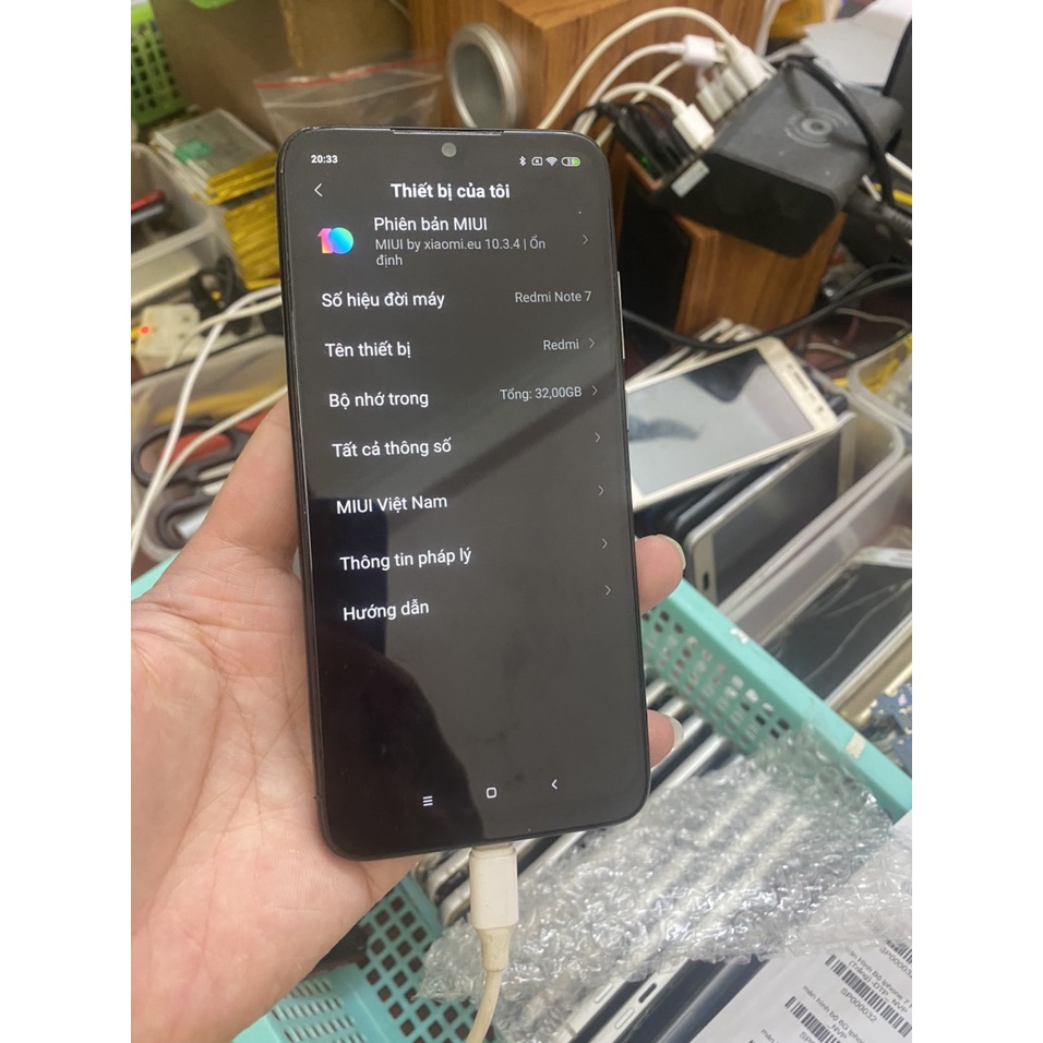 Điện THoại Redmi note 7 Xiaomi Ram 3/32G