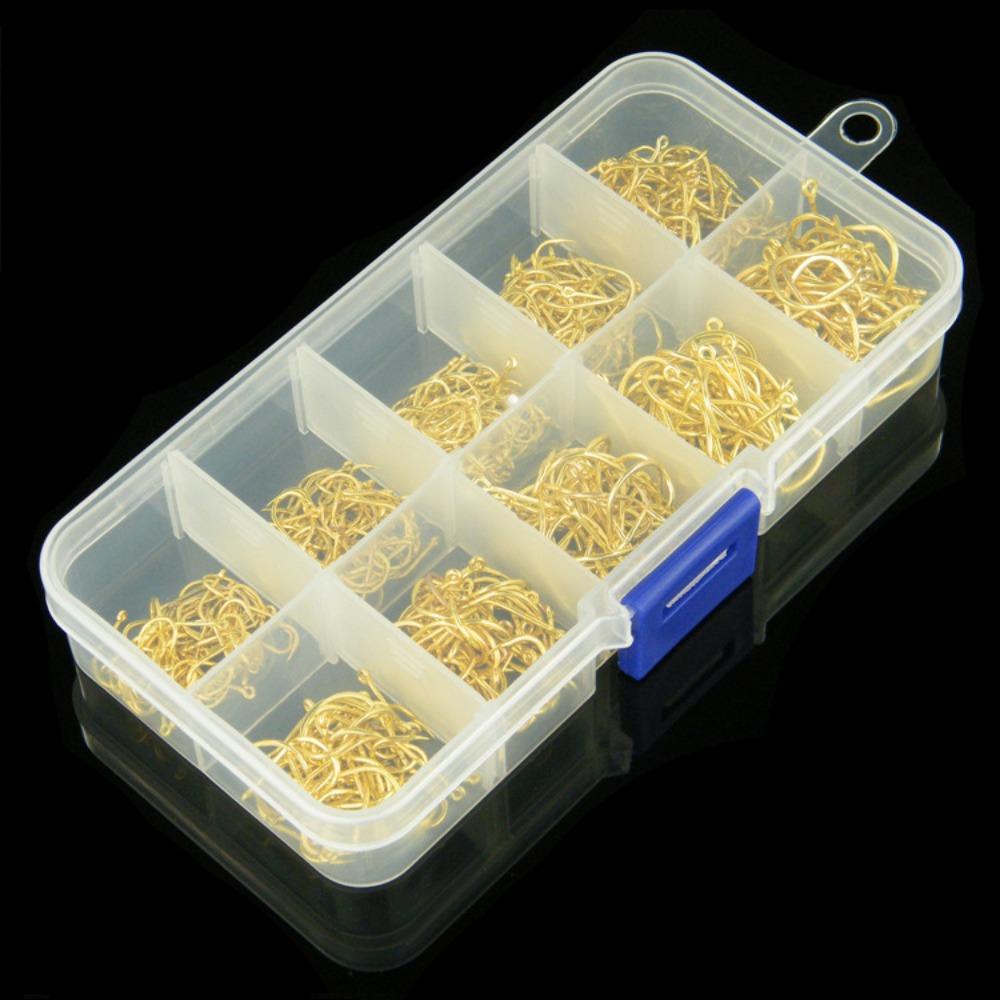 LET Bộ 500 / 500 Móc Câu Cá Chuyên Dụng Chất Lượng #3-#Bộ 12 Mồi Câu Cá Nước Ngọt Chất Lượng Cao