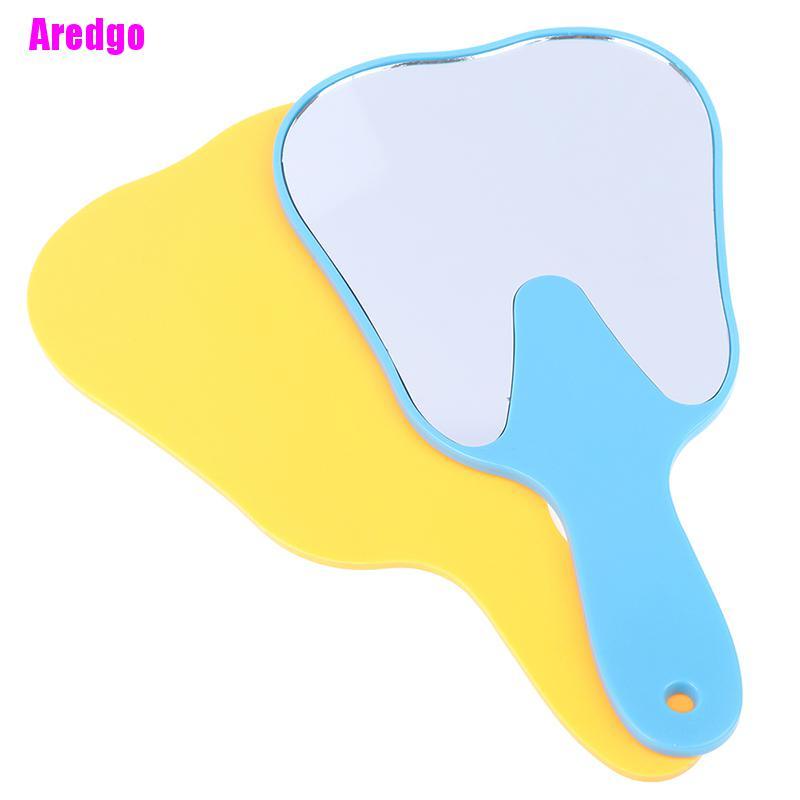 [Hàng mới về] Gương soi răng cầm tay hình chiếc răng làm từ nhựa