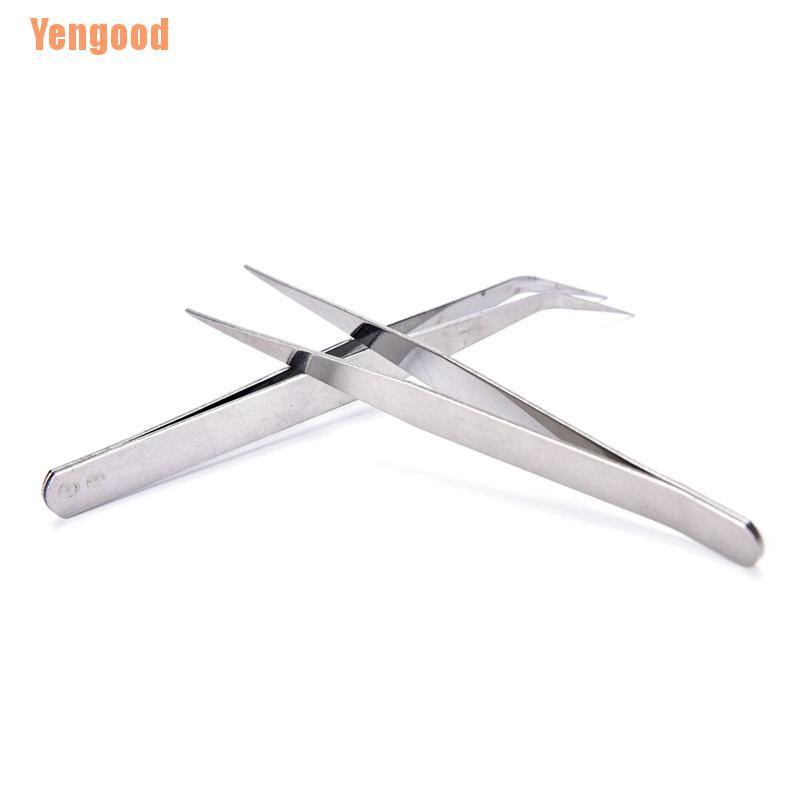 (Hàng Mới Về) Bộ 2 Nhíp Inox Đặc Biệt