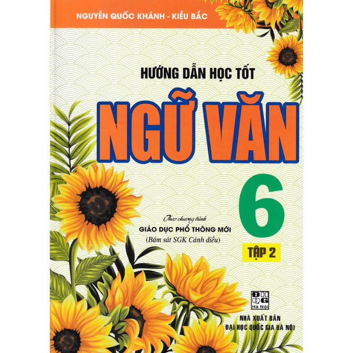 Sách - Combo Hướng Dẫn Học Tốt Ngữ Văn 6 - Tập 1+2 (Bám Sát Sgk Cánh Diều)