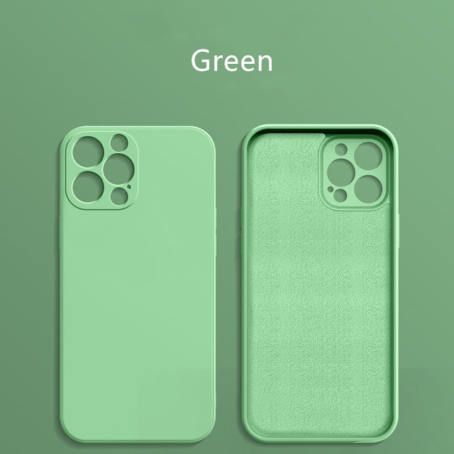 Ốp Điện Thoại Bằng Silicon Màu Lạt Cho iPhone 14 13 12 11 Pro Max X XS XR 7 8 Plus