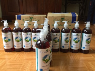 Combo NRB bát hữu cơ Layer Clean (chai 800ml)