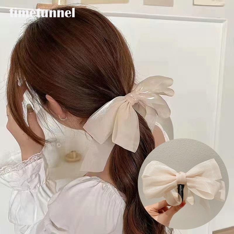Kẹp Tóc Đính Nơ Xinh Xắn Dành Cho Nữ