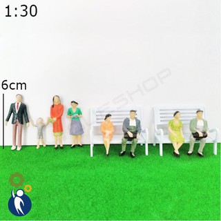 1 con người mô hình tỉ lệ 1:30, mô hình mini trang trí